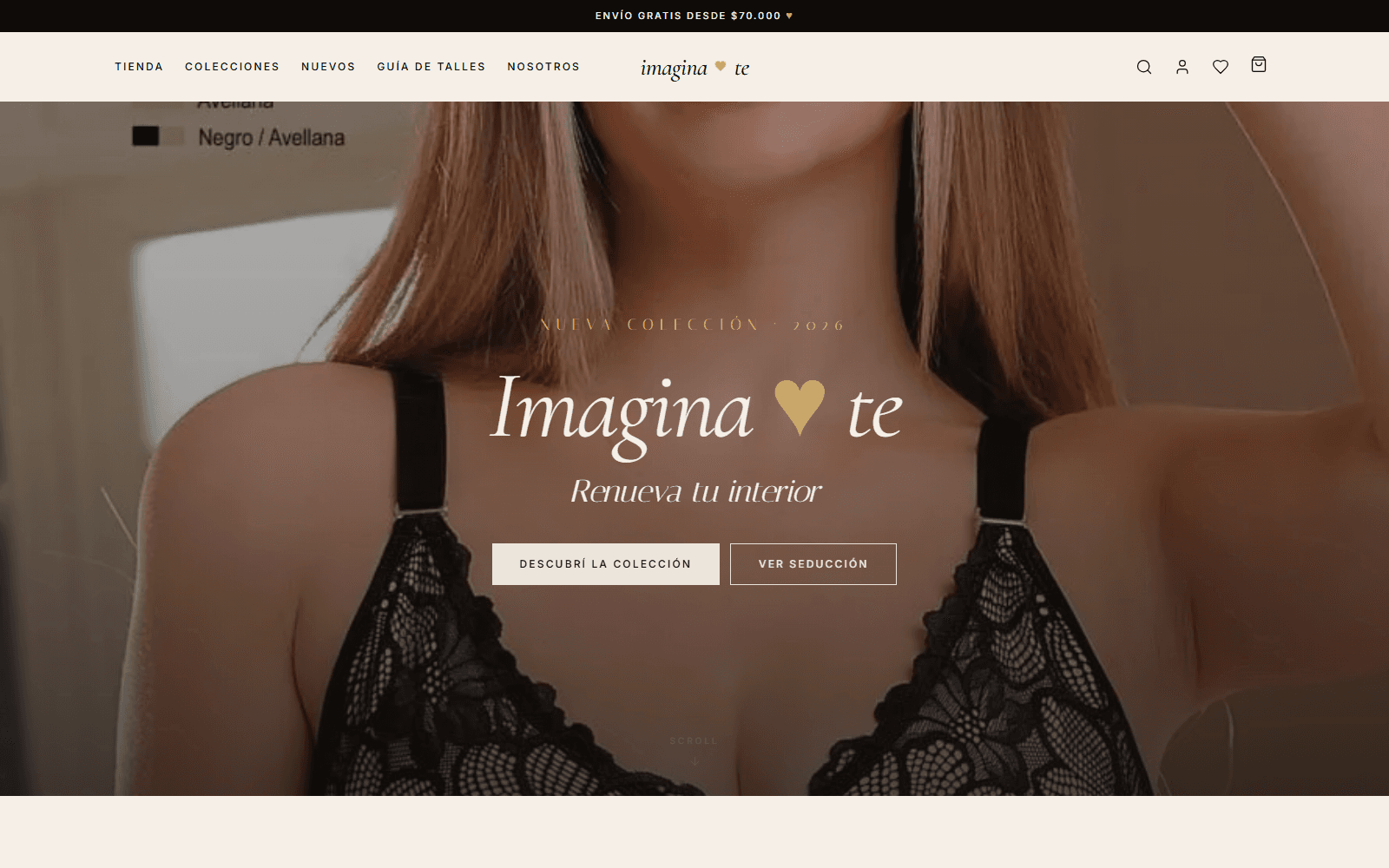 Sitio web de Imaginate